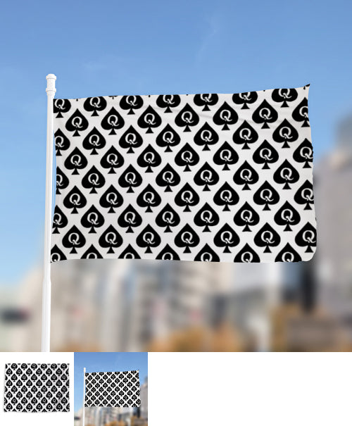 FLAG ACE OF SPADES PATTERN