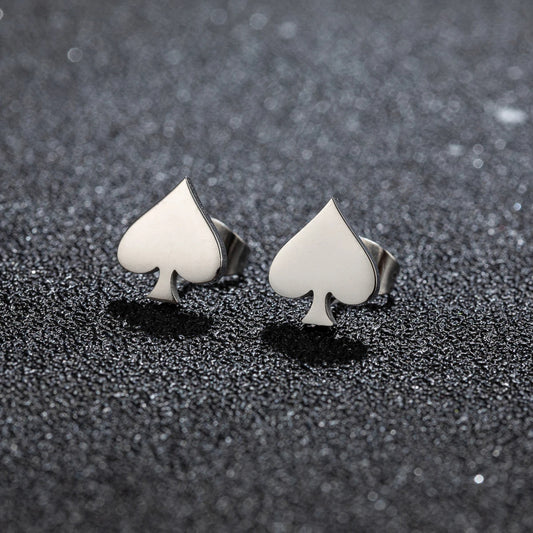 EARRING ACE OF SPADES
